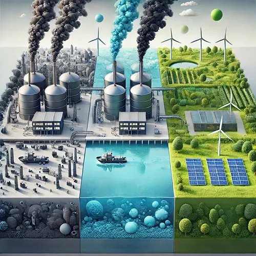 Types of Ammonia: Gray, Blue, and Green